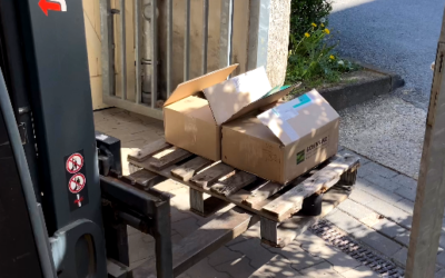 From the receiving of goods to Production